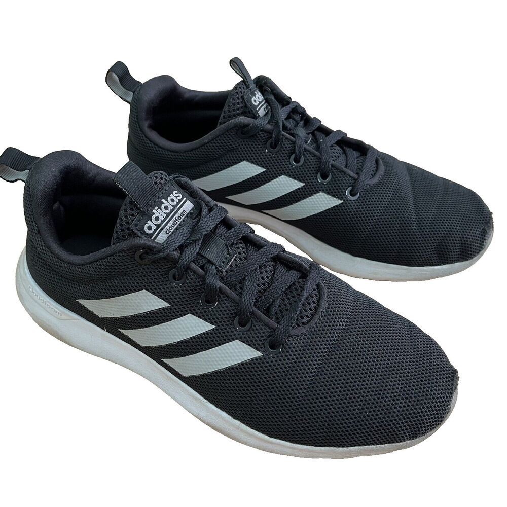 Adidas Running Jogging Shoes Sneakers Women's 5.5 Black/White Athletic Trainer